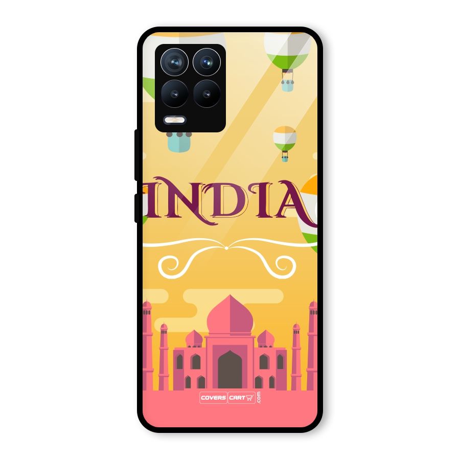 Proud To Be Indian Glass Back Case for Realme 8 Pro