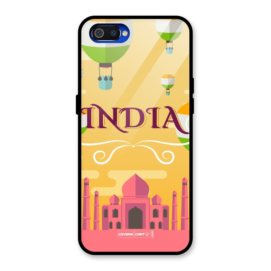 Proud To Be Indian Glass Back Case for Realme C2