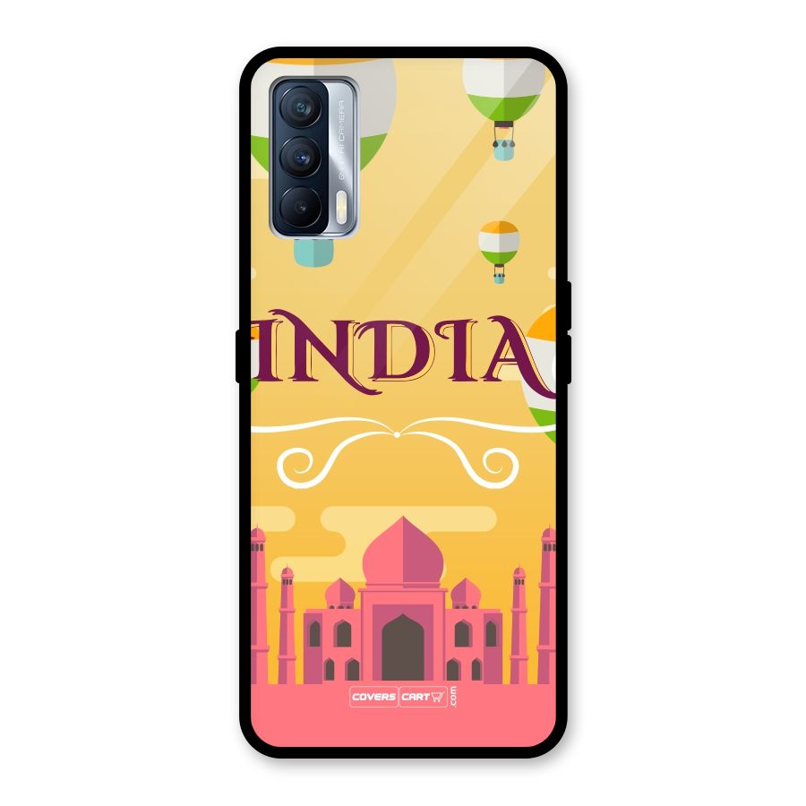 Proud To Be Indian Glass Back Case for Realme X7