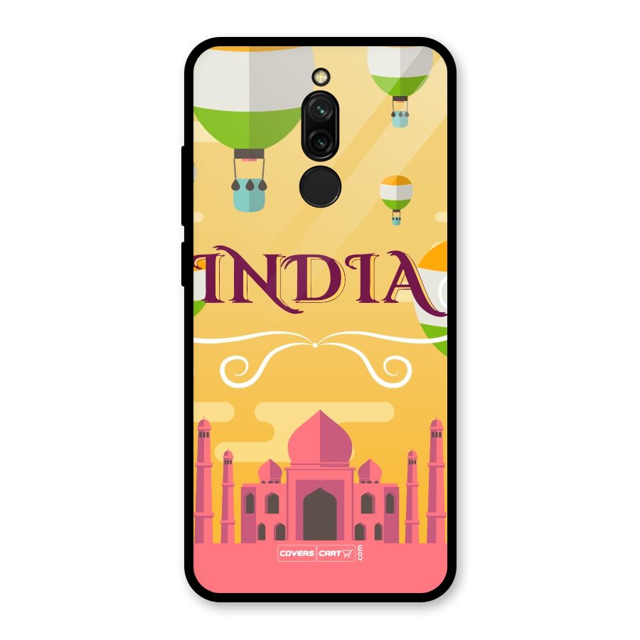 Proud To Be Indian Glass Back Case for Redmi 8
