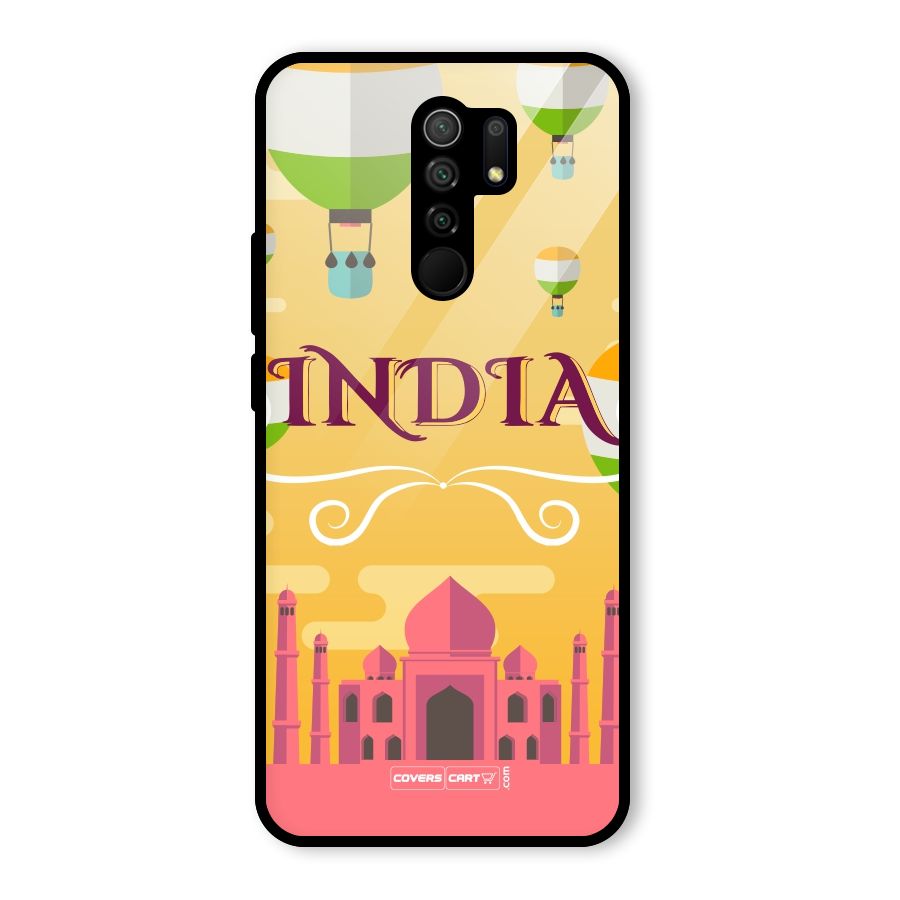 Proud To Be Indian Glass Back Case for Redmi 9 Prime