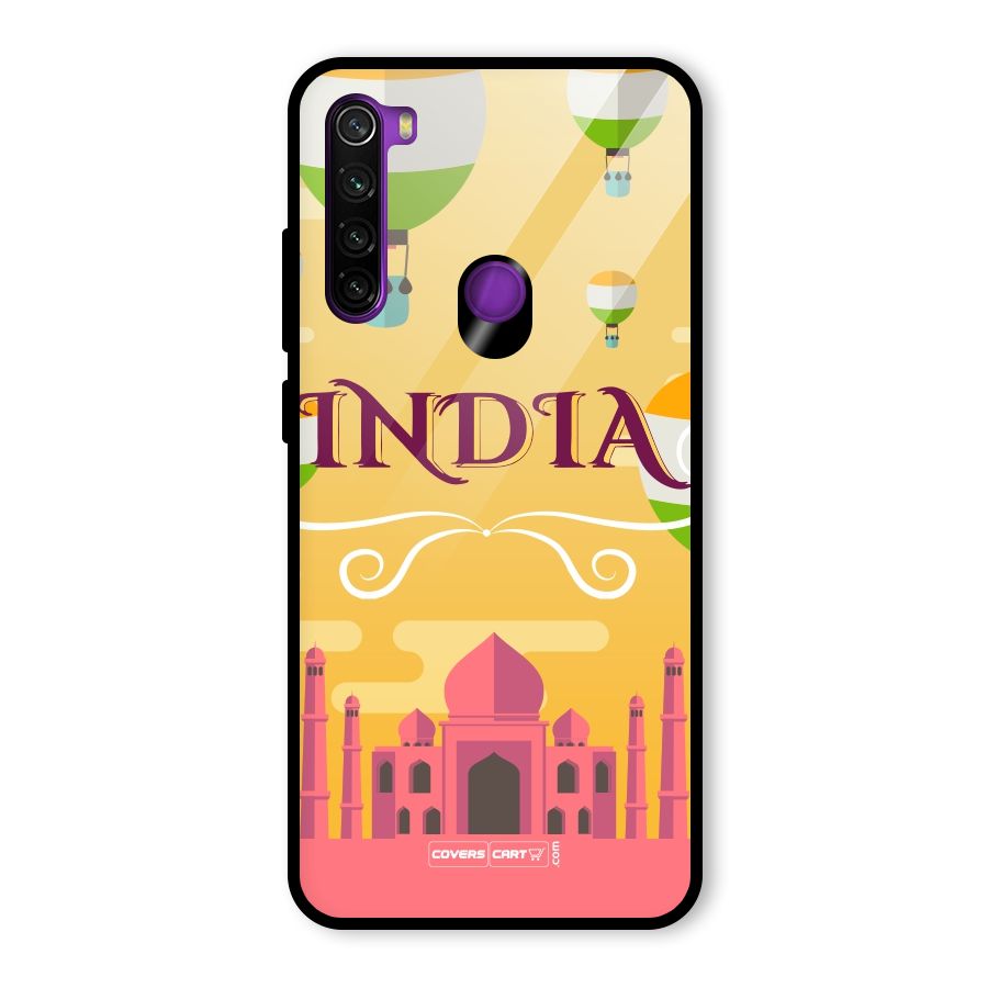 Proud To Be Indian Glass Back Case for Redmi Note 8