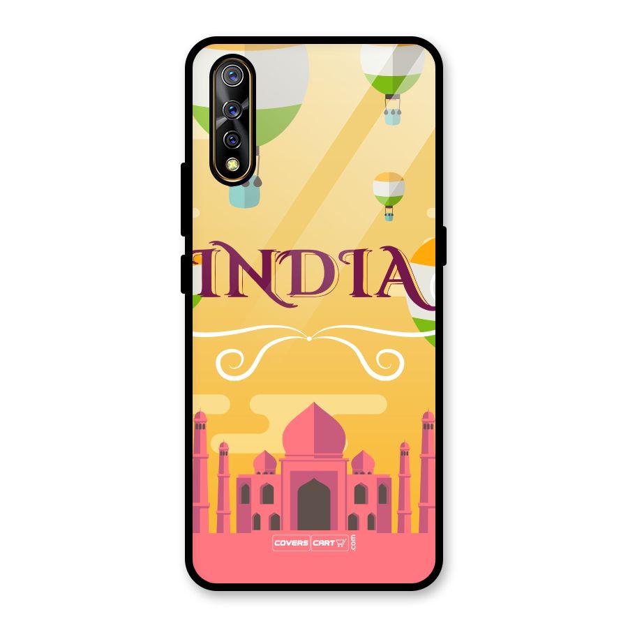 Proud To Be Indian Glass Back Case for Vivo S1