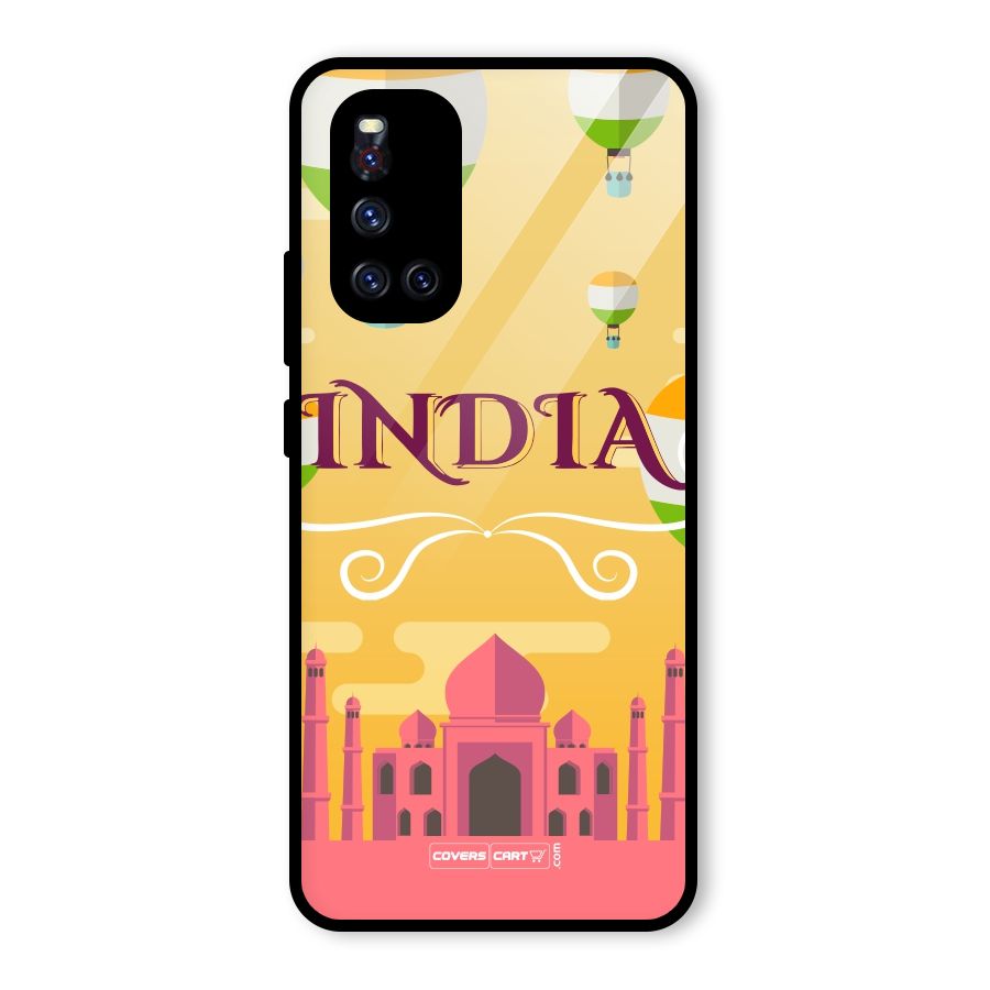 Proud To Be Indian Glass Back Case for Vivo V19