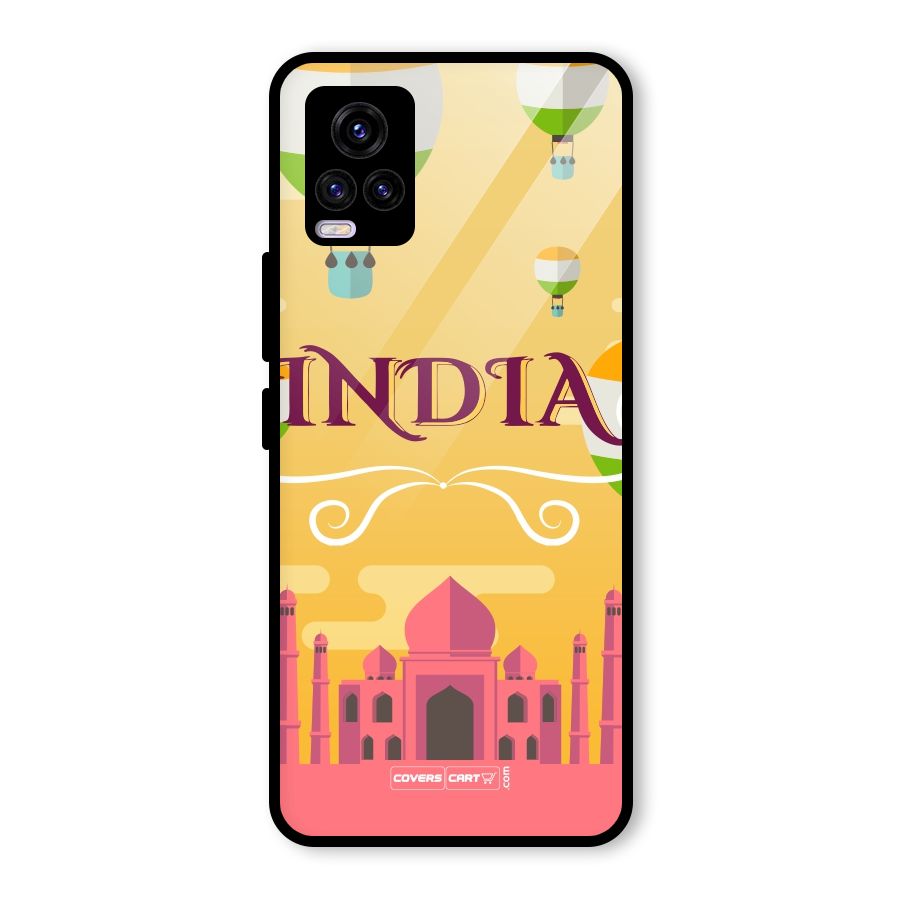 Proud To Be Indian Glass Back Case for Vivo V20