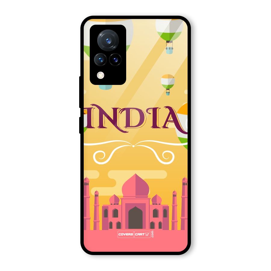 Proud To Be Indian Glass Back Case for Vivo V21 5G