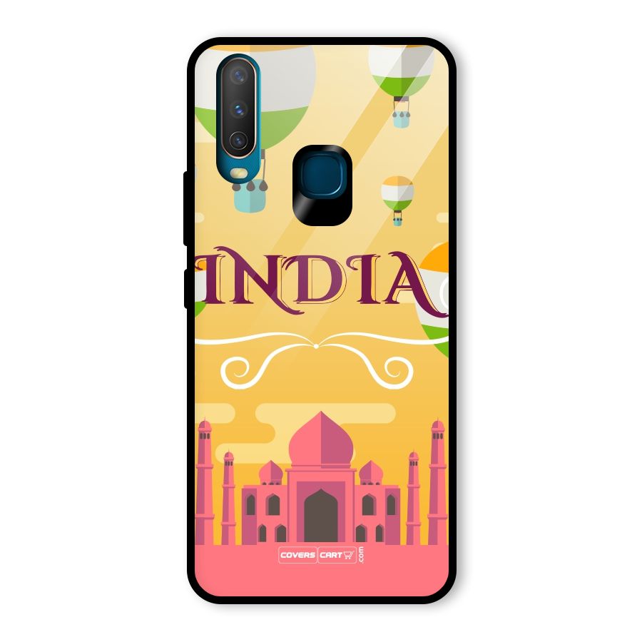 Proud To Be Indian Glass Back Case for Vivo Y15