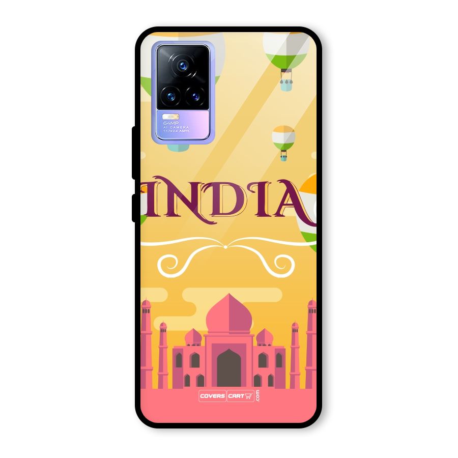 Proud To Be Indian Glass Back Case for Vivo Y73