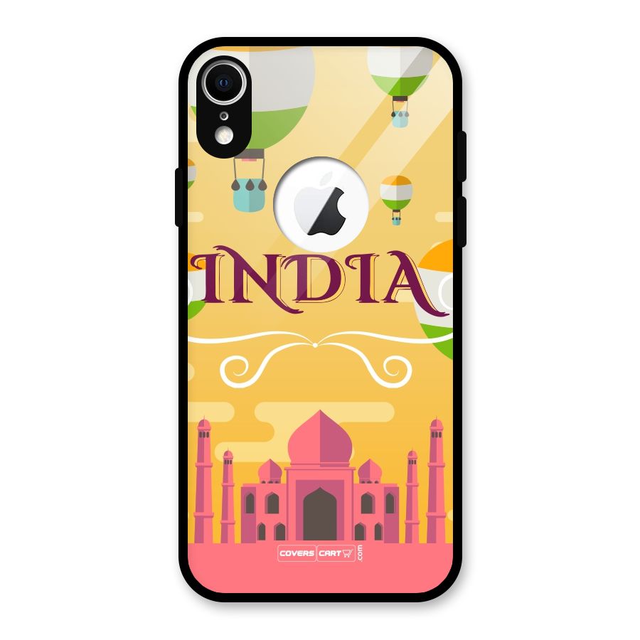 Proud To Be Indian Glass Back Case for iPhone XR Logo Cut