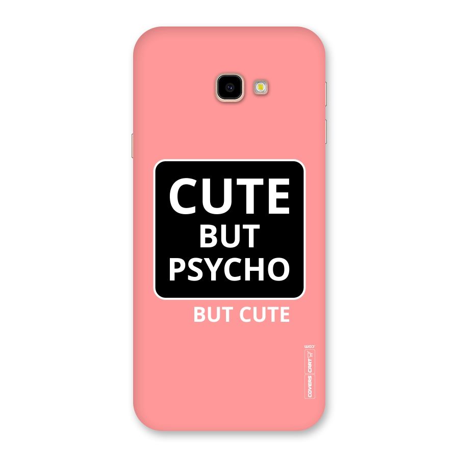 Psycho But Cute Back Case for Galaxy J4 Plus