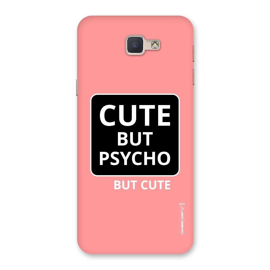 Psycho But Cute Back Case for Galaxy J5 Prime