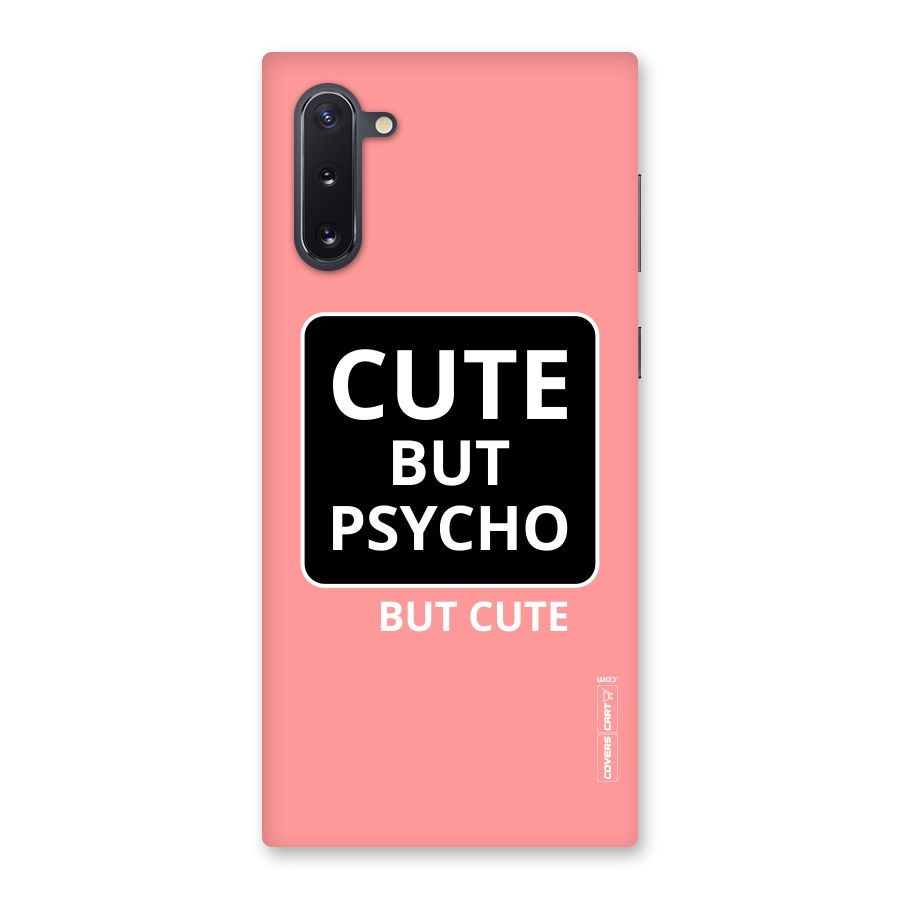 Psycho But Cute Back Case for Galaxy Note 10