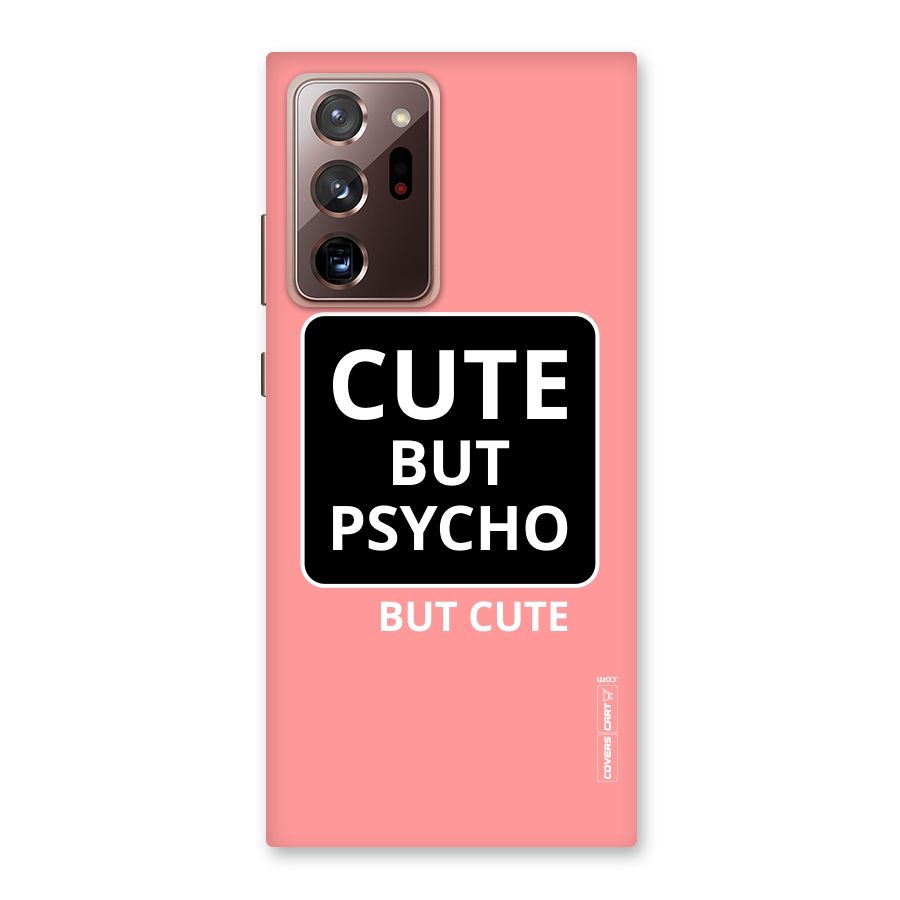 Psycho But Cute Back Case for Galaxy Note 20 Ultra