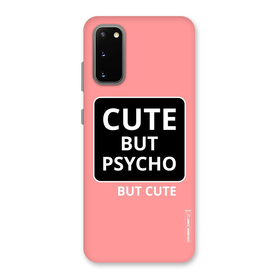 Psycho But Cute Back Case for Galaxy S20