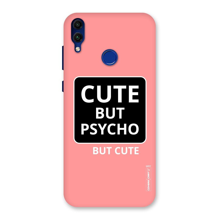 Psycho But Cute Back Case for Honor 8C