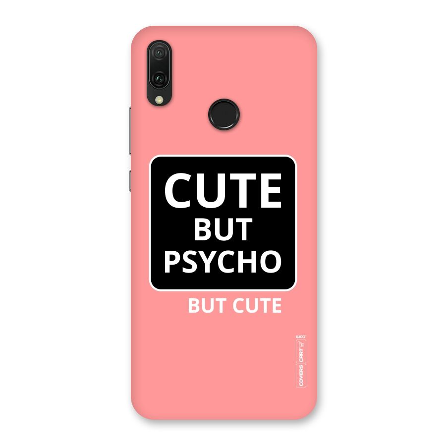 Psycho But Cute Back Case for Huawei Y9 (2019)