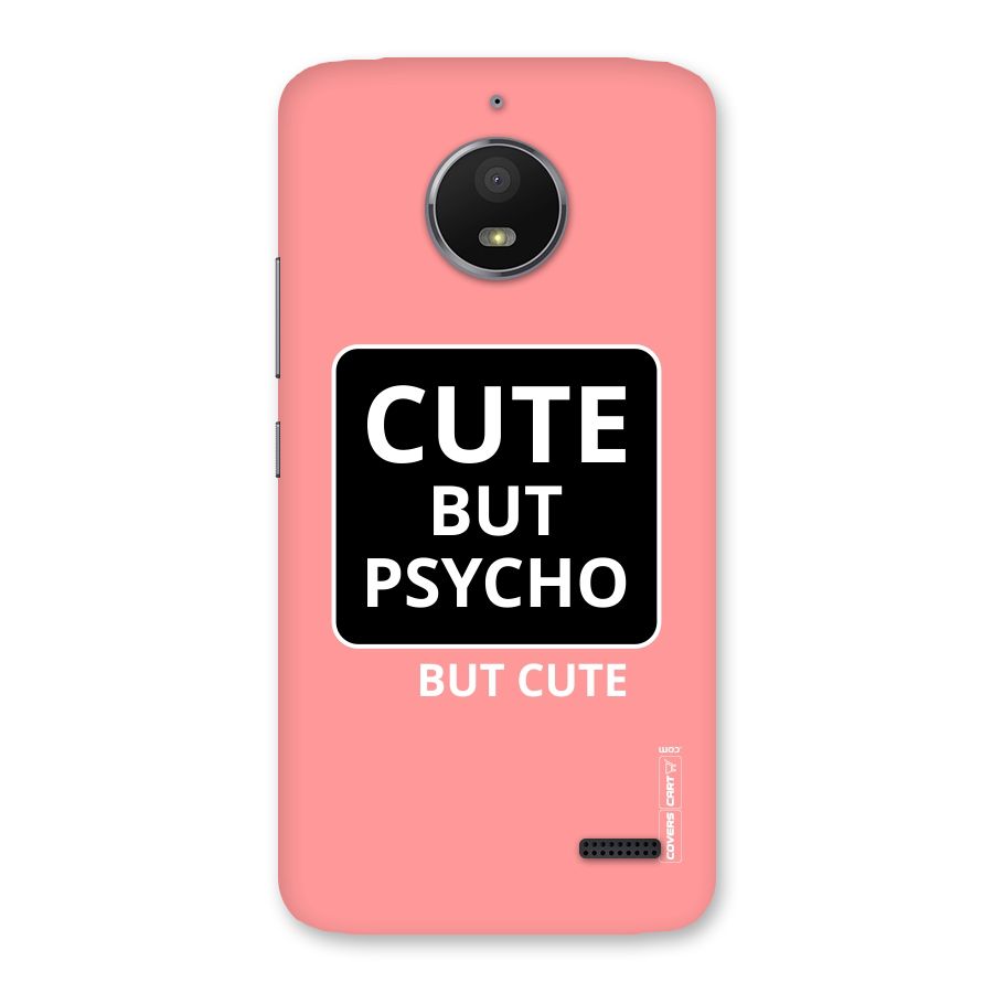 Psycho But Cute Back Case for Moto E4