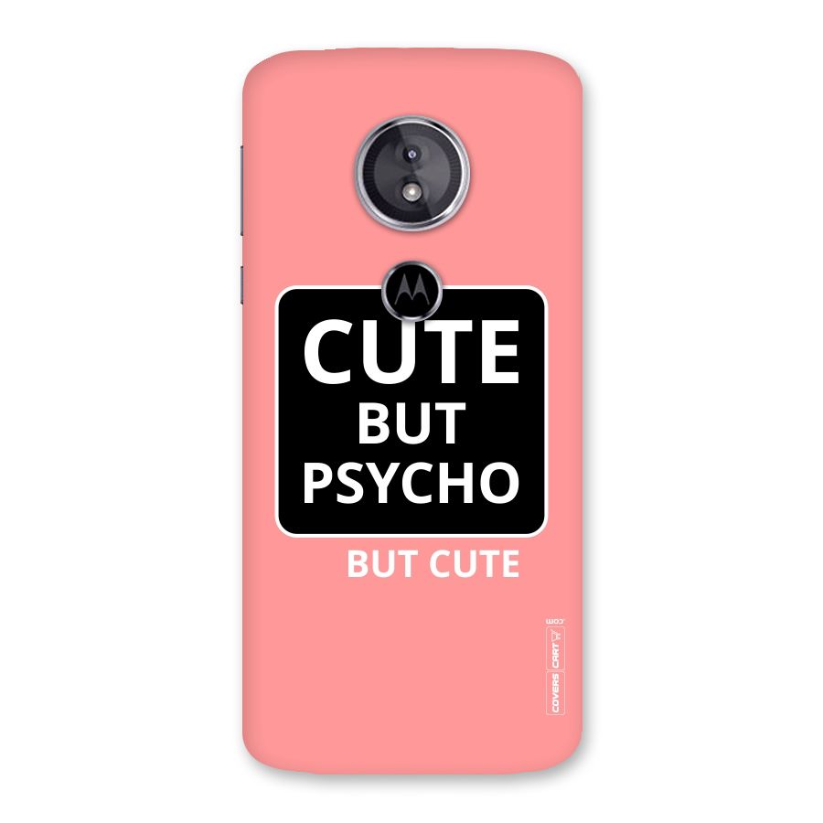 Psycho But Cute Back Case for Moto E5