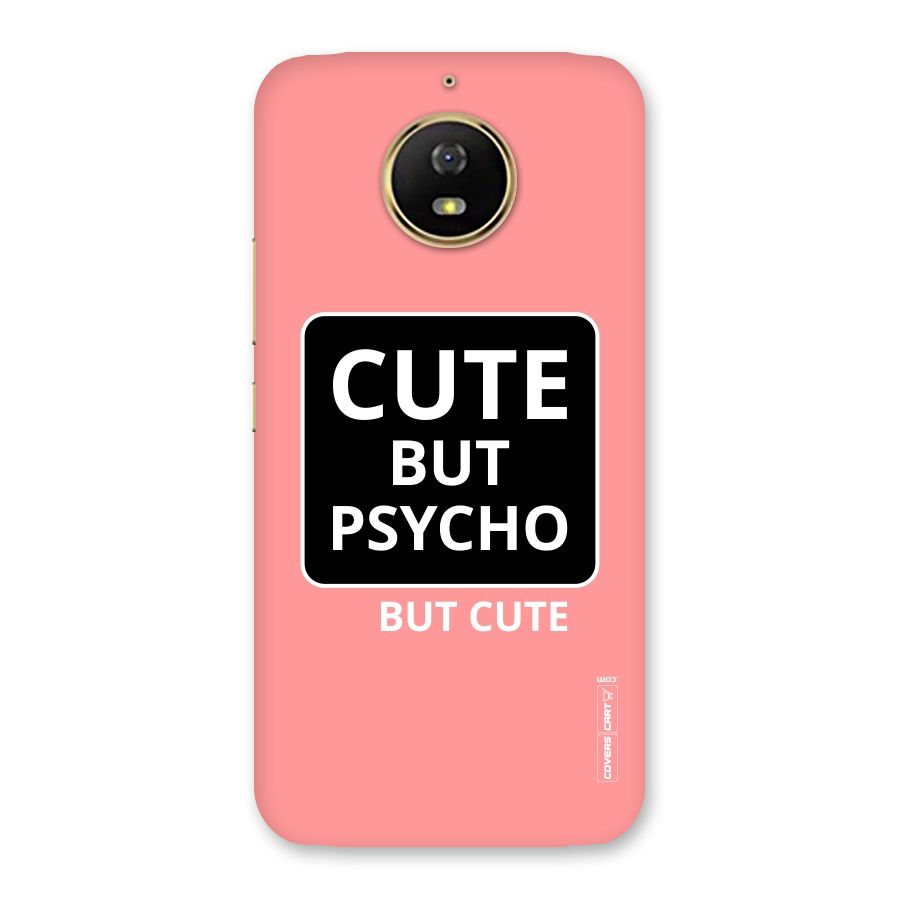 Psycho But Cute Back Case for Moto G5s