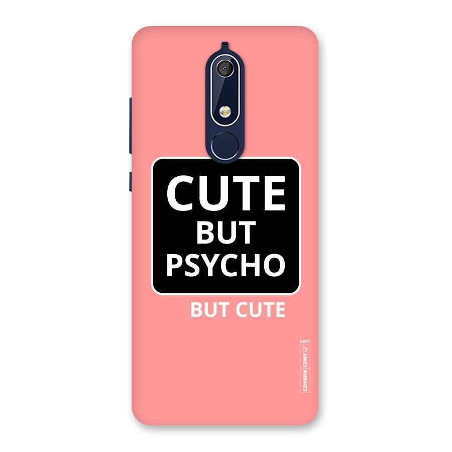 Psycho But Cute Back Case for Nokia 5.1