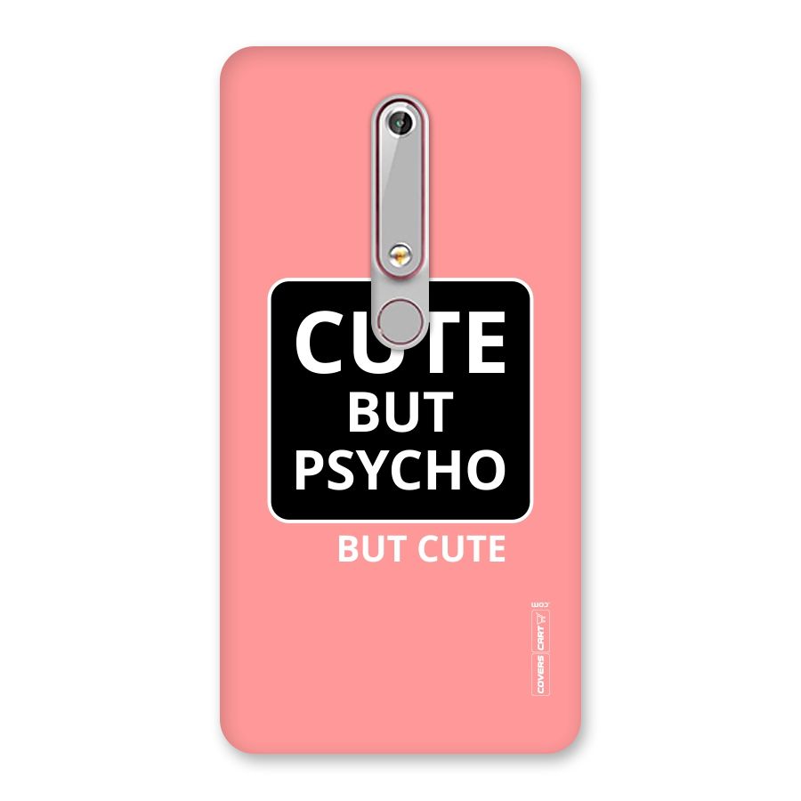 Psycho But Cute Back Case for Nokia 6.1