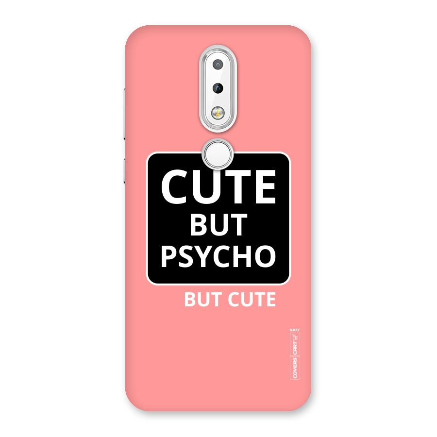 Psycho But Cute Back Case for Nokia 6.1 Plus