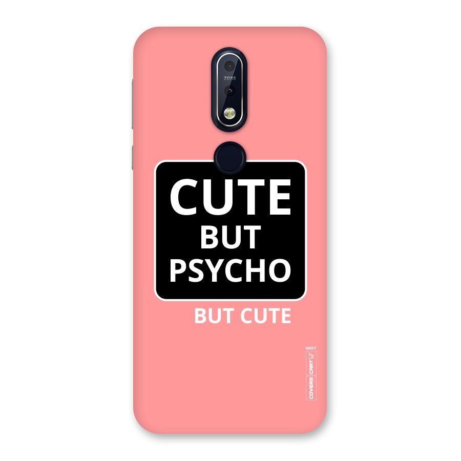 Psycho But Cute Back Case for Nokia 7.1