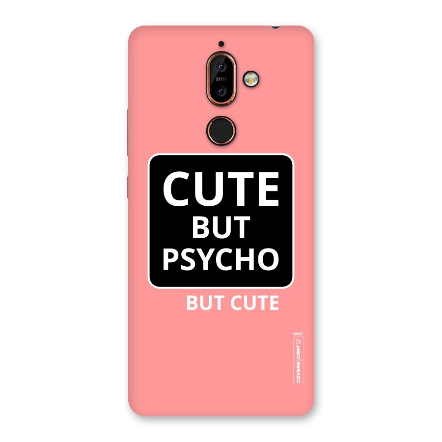Psycho But Cute Back Case for Nokia 7 Plus