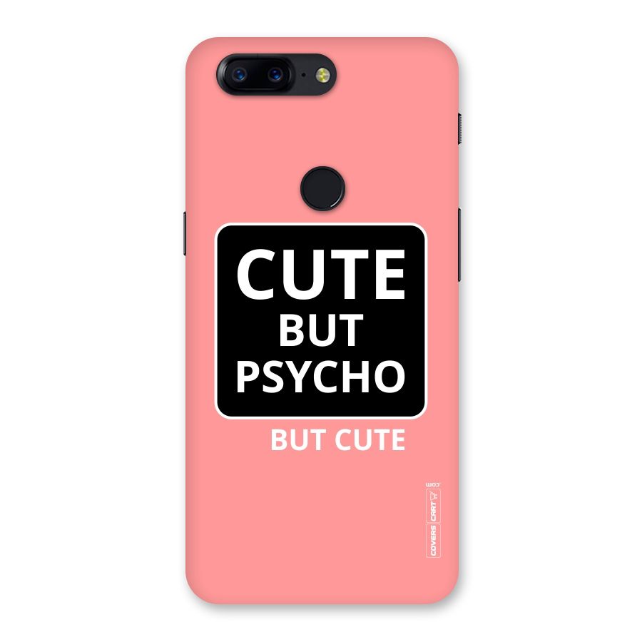Psycho But Cute Back Case for OnePlus 5T