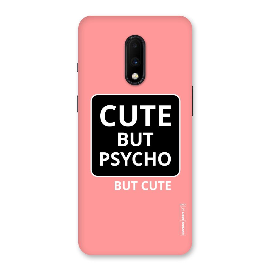 Psycho But Cute Back Case for OnePlus 7