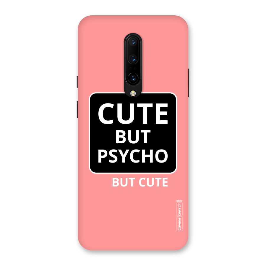 Psycho But Cute Back Case for OnePlus 7 Pro