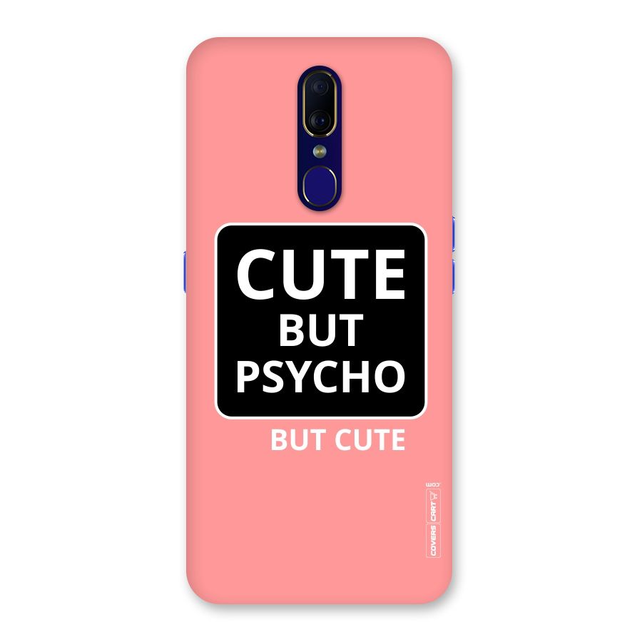 Psycho But Cute Back Case for Oppo F11
