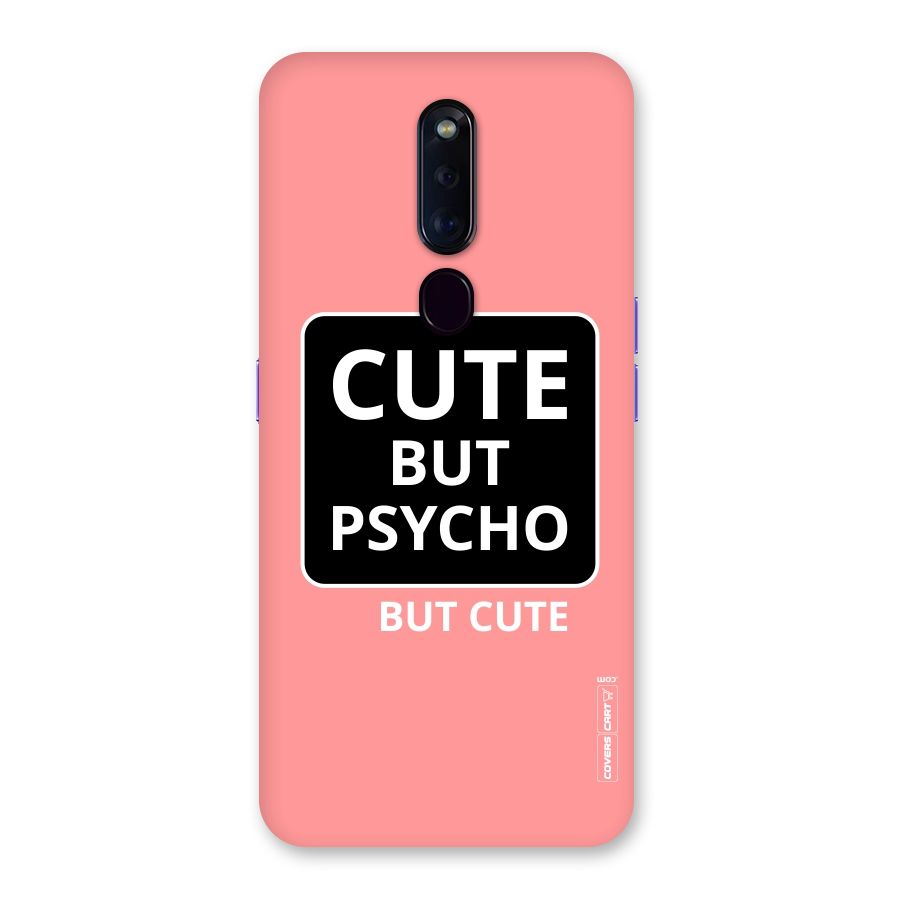 Psycho But Cute Back Case for Oppo F11 Pro