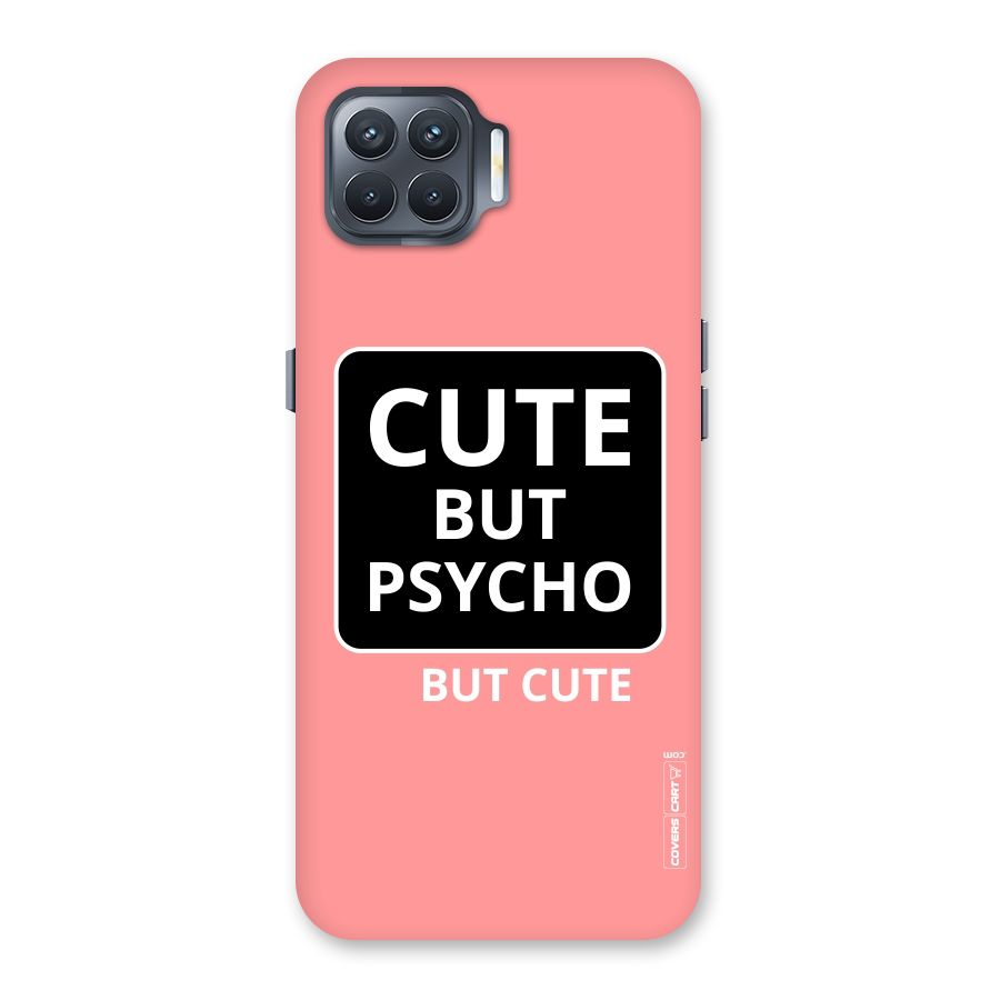 Psycho But Cute Back Case for Oppo F17 Pro