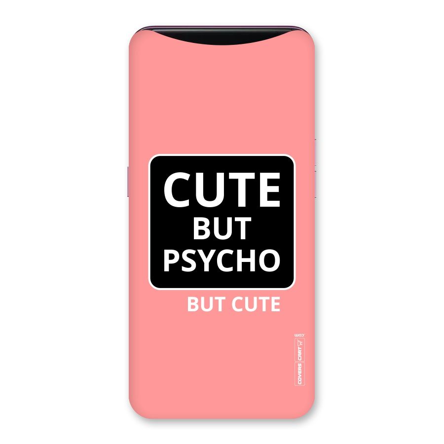 Psycho But Cute Back Case for Oppo Find X