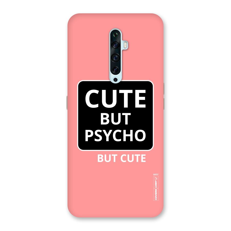 Psycho But Cute Back Case for Oppo Reno2 F