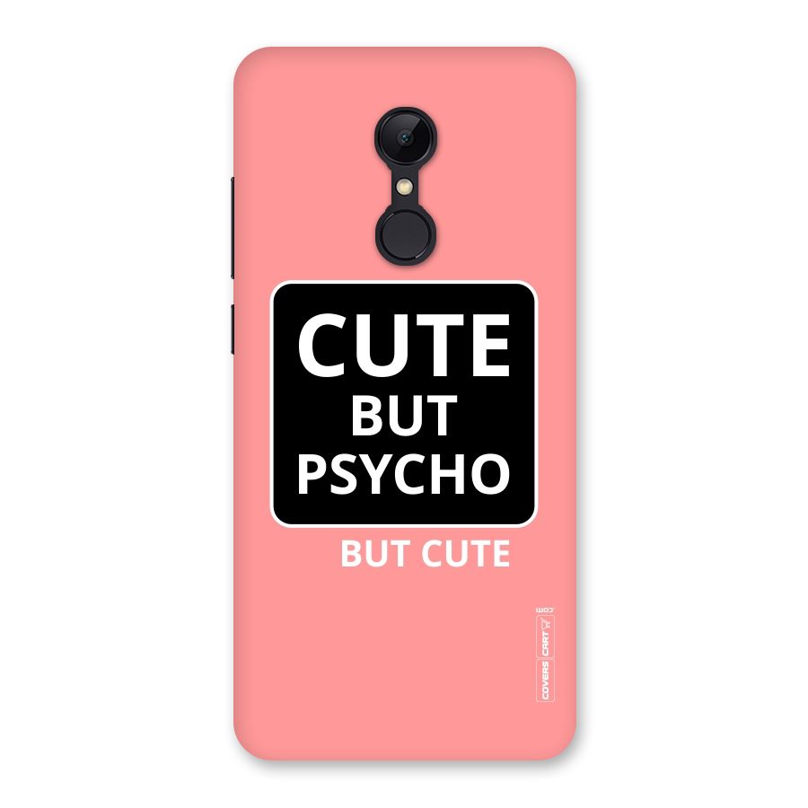 Psycho But Cute Back Case for Redmi 5