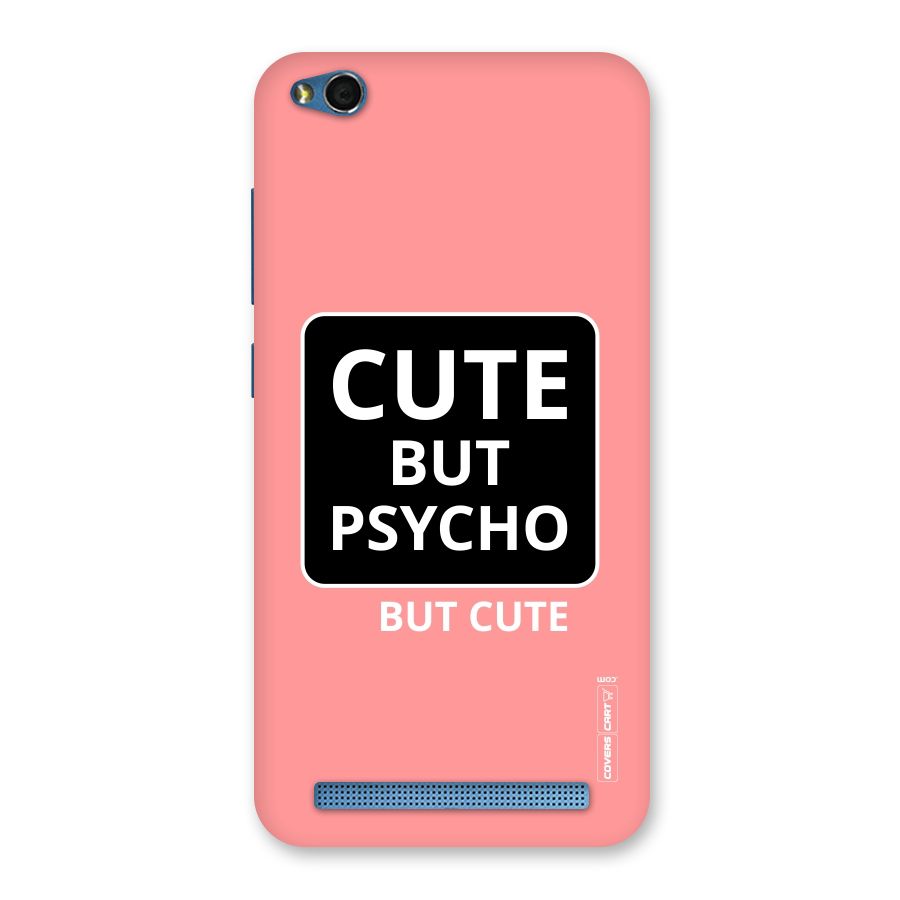 Psycho But Cute Back Case for Redmi 5A