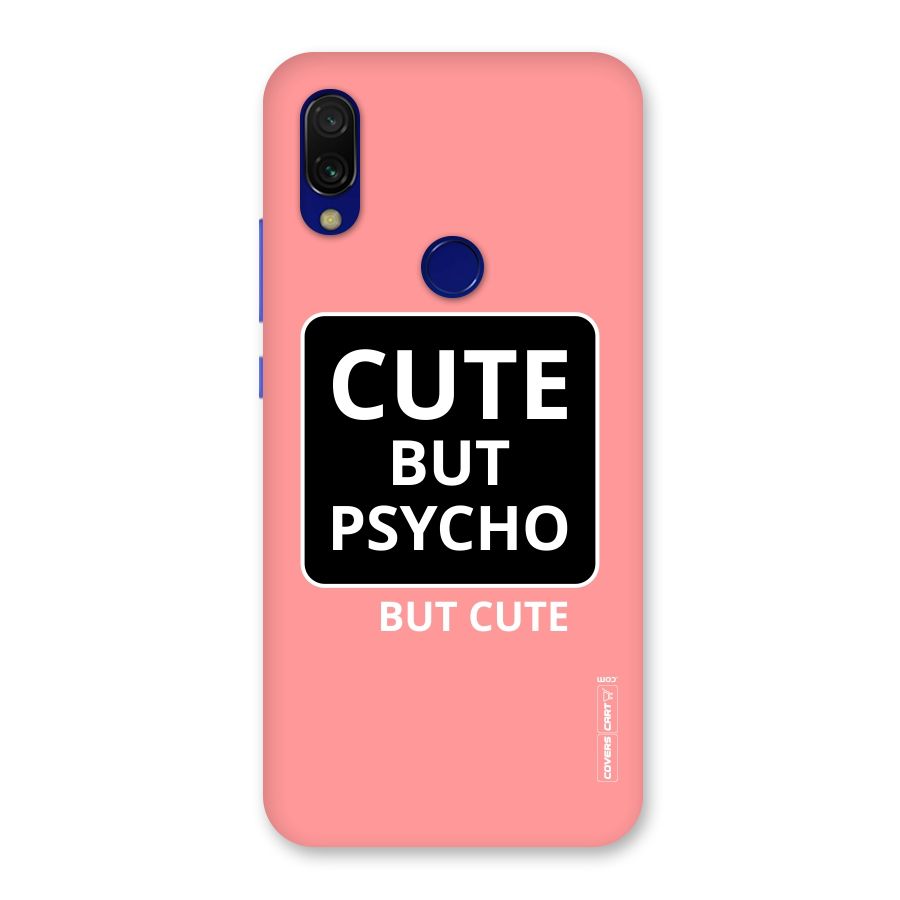 Psycho But Cute Back Case for Redmi 7