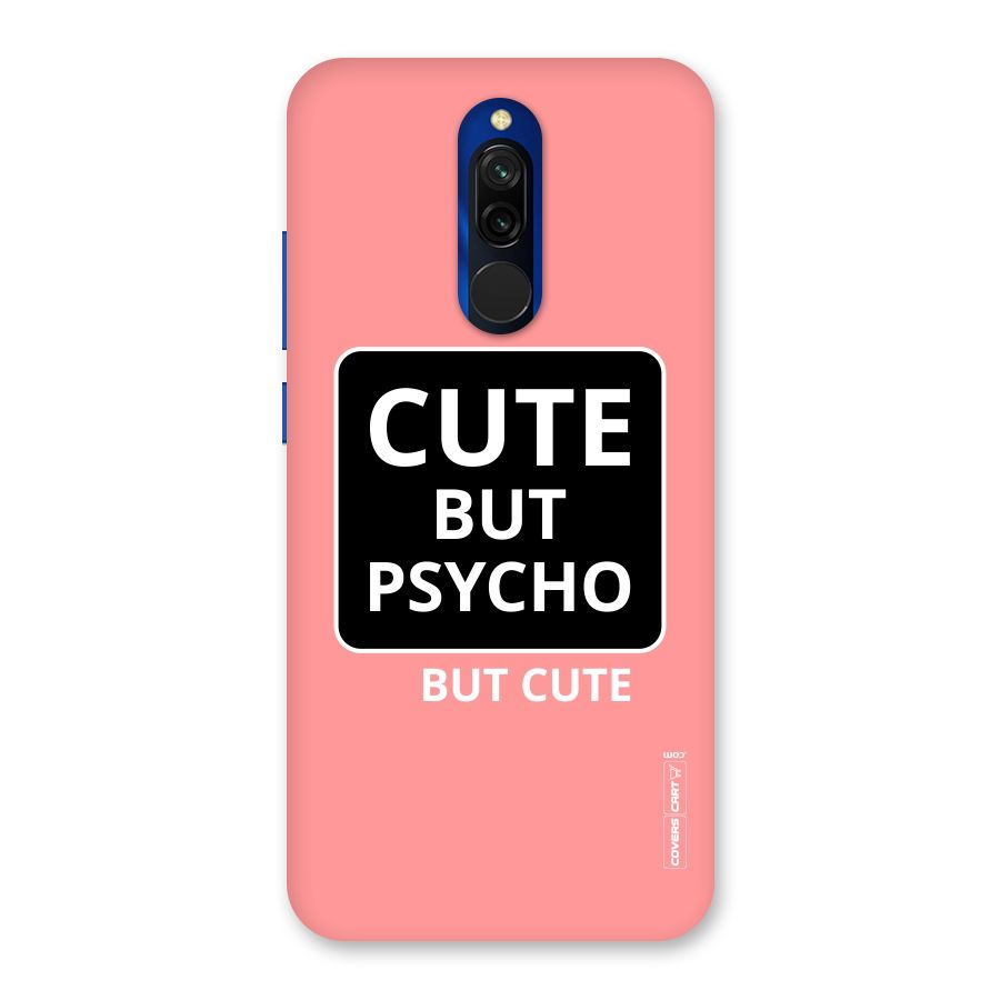Psycho But Cute Back Case for Redmi 8