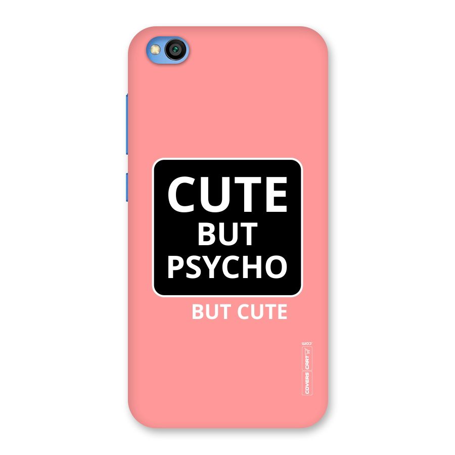 Psycho But Cute Back Case for Redmi Go