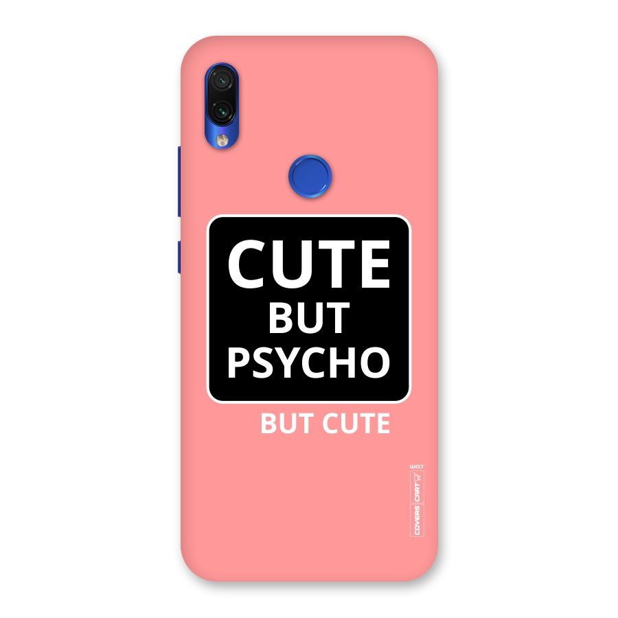 Psycho But Cute Back Case for Redmi Note 7S