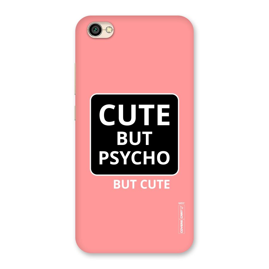 Psycho But Cute Back Case for Redmi Y1 Lite