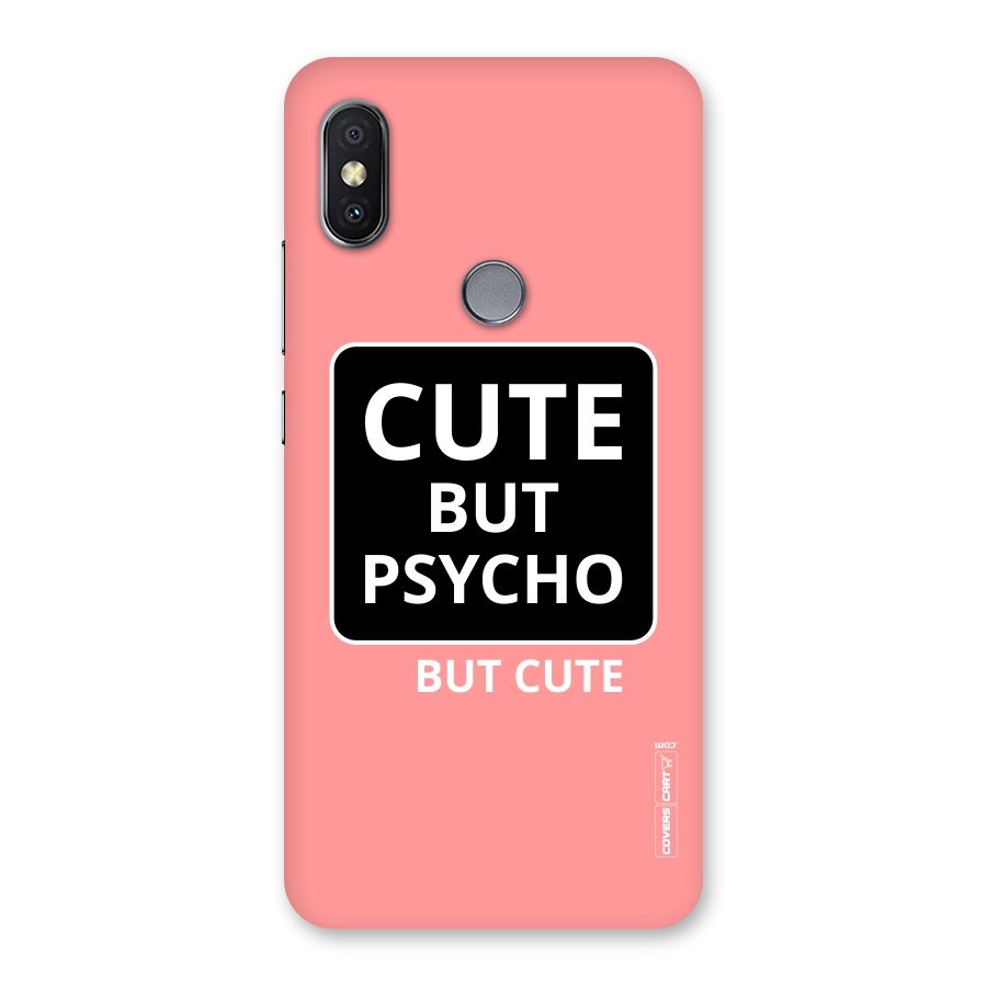 Psycho But Cute Back Case for Redmi Y2