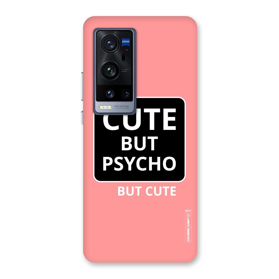 Psycho But Cute Back Case for Vivo X60 Pro Plus