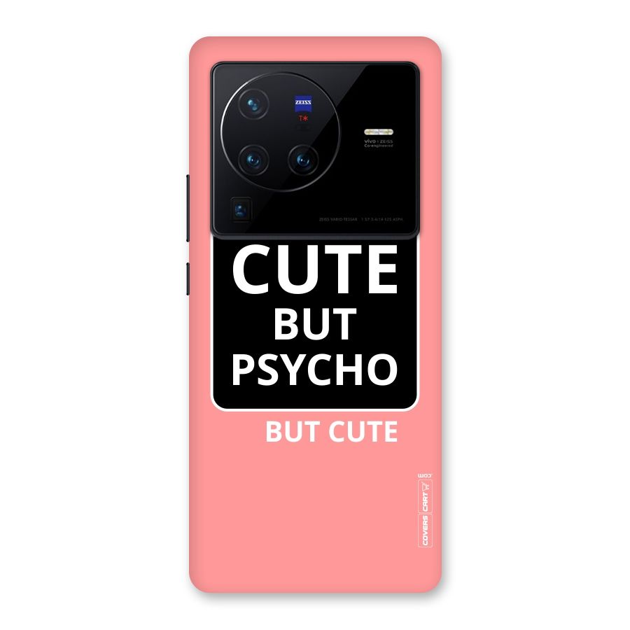 Psycho But Cute Back Case for Vivo X80 Pro