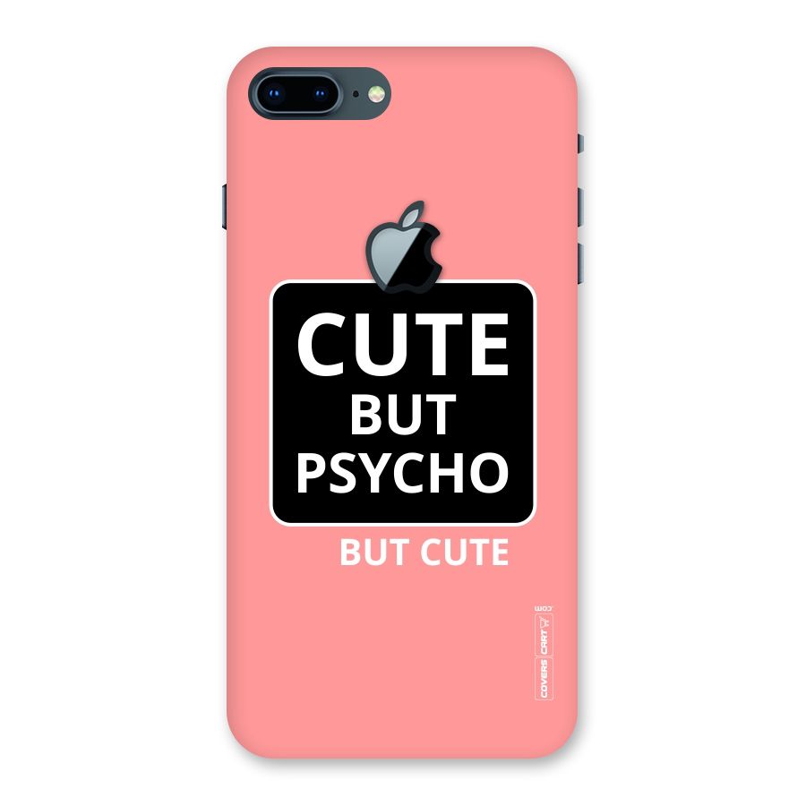 Psycho But Cute Back Case for iPhone 7 Plus Apple Cut