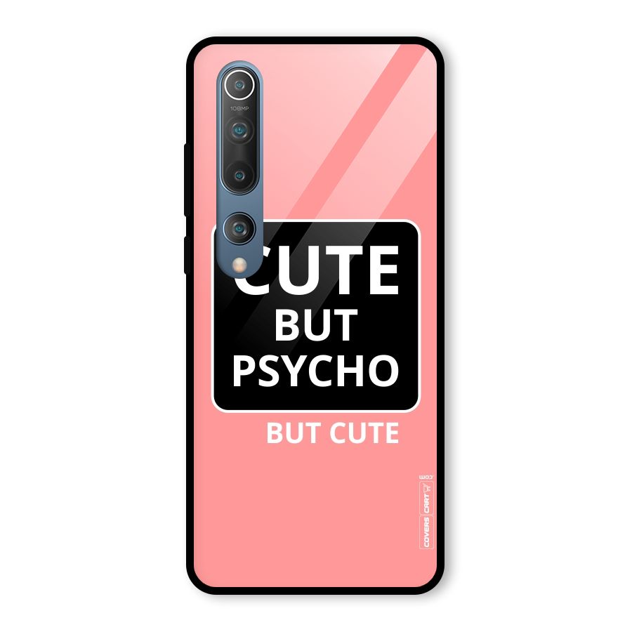 Psycho But Cute Glass Back Case for Mi 10