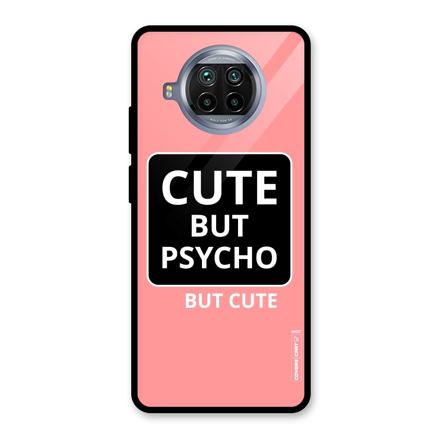 Psycho But Cute Glass Back Case for Mi 10i