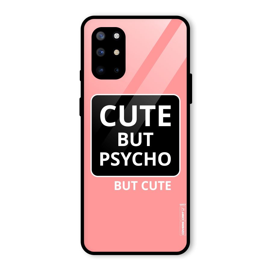 Psycho But Cute Glass Back Case for OnePlus 8T